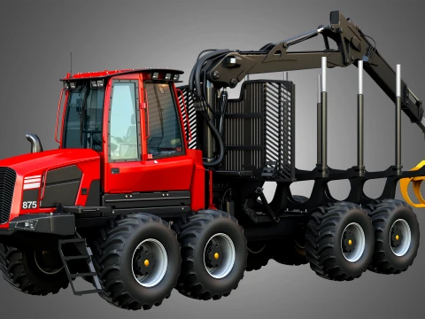 875 Transporteur Modèle 3D