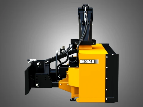 6600AR Snow Blower Compact Track - Skid Steer Loader Attachment 3D Model