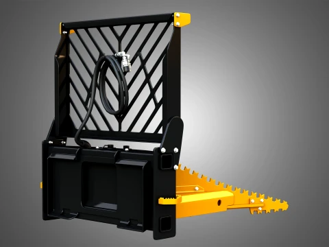 Dominator Tree Pulle Compact Track Loader Attachment 3D Model