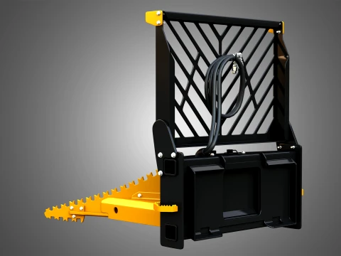 Dominator Tree Pulle Compact Track Loader Attachment 3D Model
