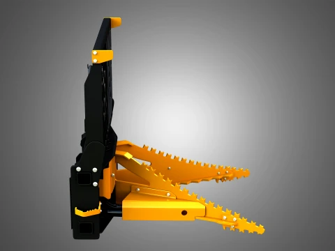 Dominator Tree Pulle Compact Track Loader Attachment 3D Model