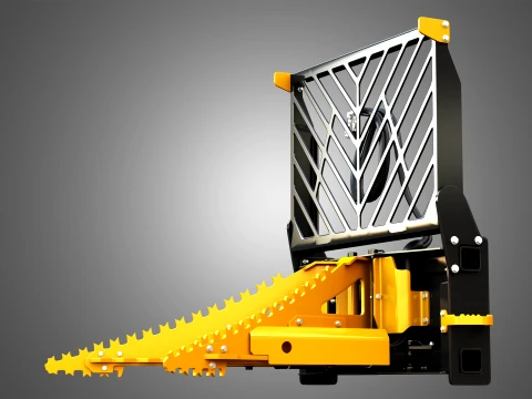 Dominator Tree Pulle Compact Track Loader Attachment 3D Model