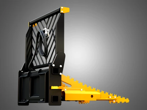 Dominator Tree Pulle Compact Track Loader Attachment 3D Model