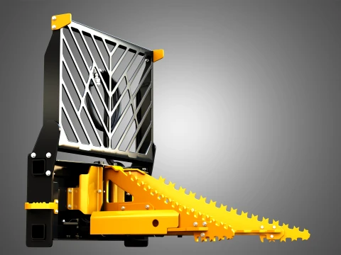 Dominator Tree Pulle Compact Track Loader Attachment 3D Model