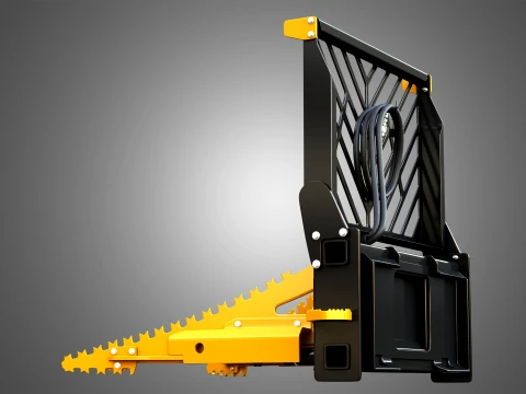 Dominator Tree Pulle Compact Track Loader Attachment 3D Model