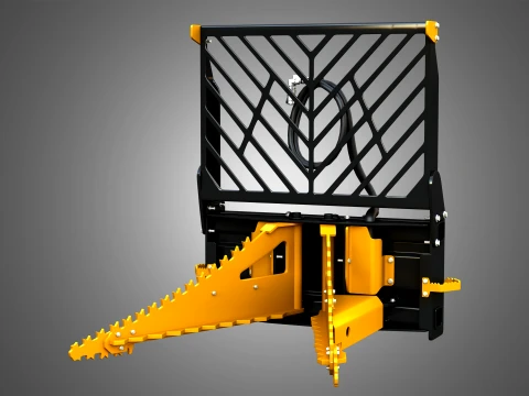 Dominator Tree Pulle Compact Track Loader Attachment 3D Model