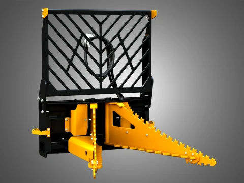 Dominator Tree Pulle Compact Track Loader Attachment 3D Model