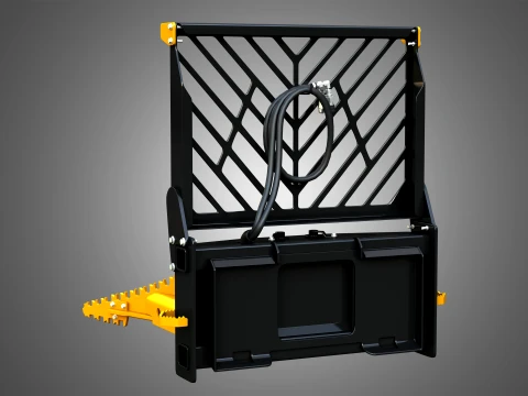 Dominator Tree Pulle Compact Track Loader Attachment 3D Model