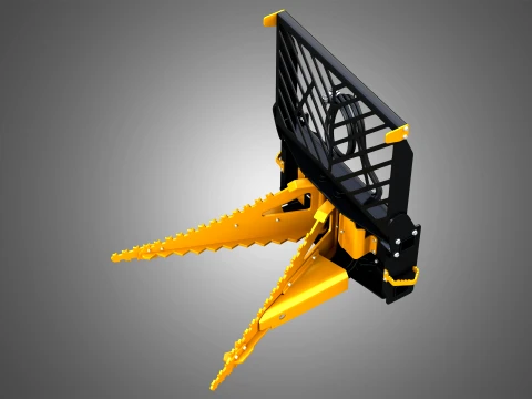 Dominator Tree Pulle Compact Track Loader Attachment 3D Model