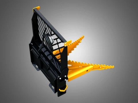 Dominator Tree Pulle Compact Track Loader Attachment 3D Model