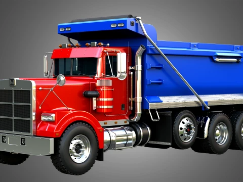 Truk Sampah 57P Model 3D