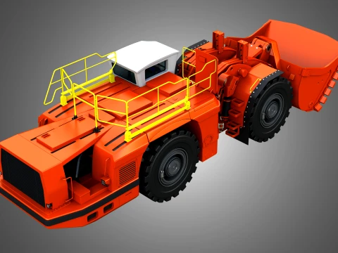 LH621 Toro Underground Mining Loader 3D Model