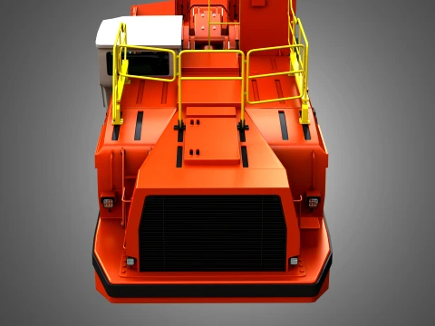 LH621 Toro Underground Mining Loader 3D Model