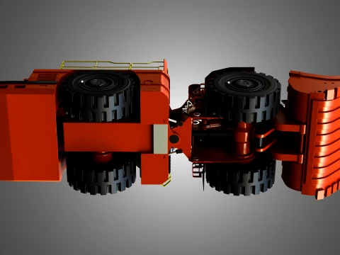 LH621 Toro Underground Mining Loader 3D Model