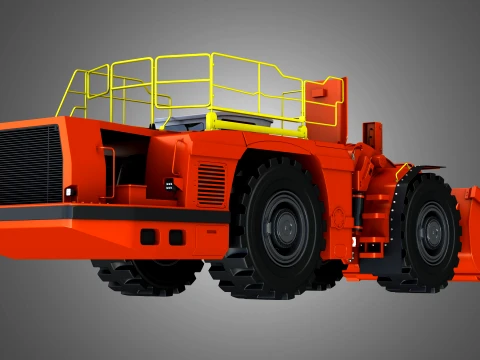 LH621 Toro Underground Mining Loader 3D Model