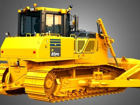 D85 PX-18 Crawler Dozer 3D Model