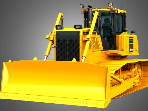 D85 PX-18 Crawler Dozer 3D Model