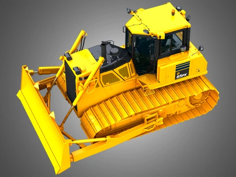 D85 PX-18 Crawler Dozer 3D Model