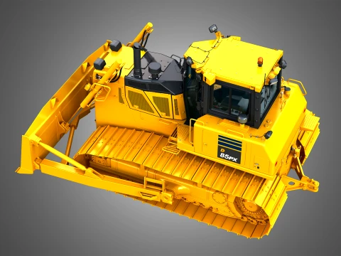 D85 PX-18 Crawler Dozer 3D Model