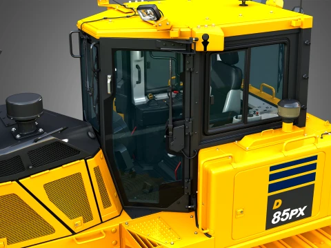 D85 PX-18 Crawler Dozer 3D Model