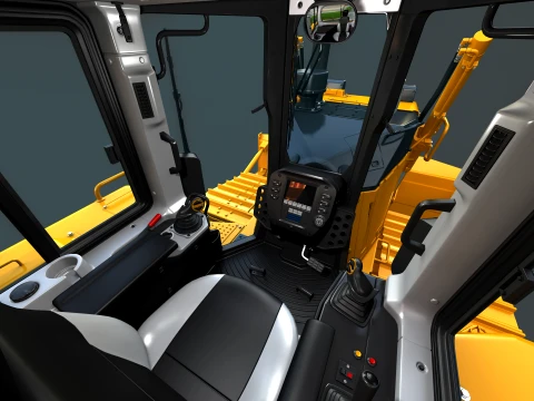 D85 PX-18 Crawler Dozer 3D Model