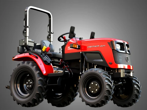Panther 22M Compact Tractor 3D Model