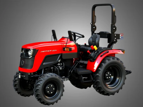 Panther 22M Compact Tractor 3D Model