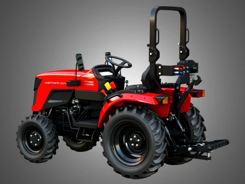 Panther 22M Compact Tractor 3D Model