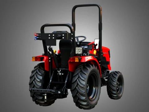 Panther 26M Compact Tractor 3D Model