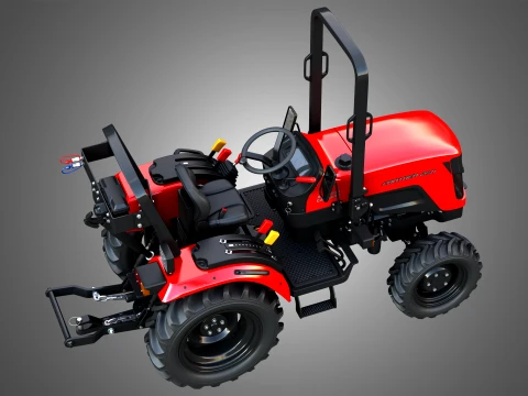 Panther 26M Compact Tractor 3D Model