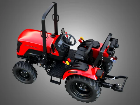 Panther 26M Compact Tractor 3D Model