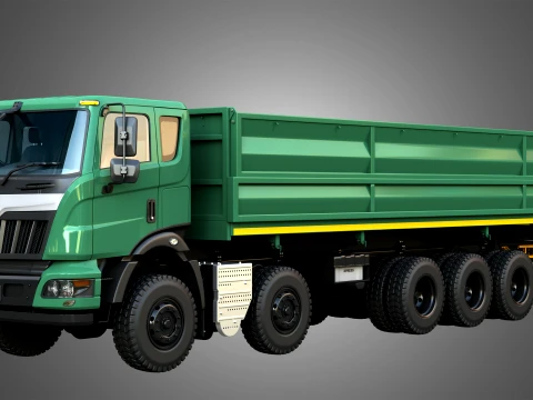 Mahindra Blazo X 48 Truck Modelo 3D