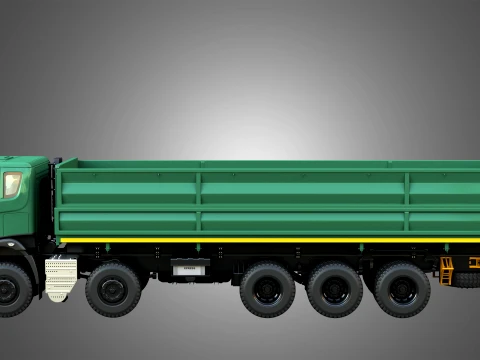 Mahindra Blazo X 48 Truck 3D Model