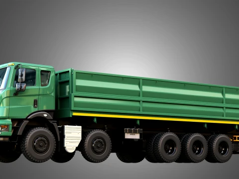 Mahindra Blazo X 48 Truck 3D Model