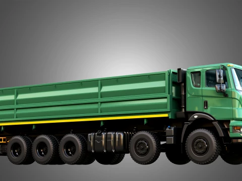 Mahindra Blazo X 48 Truck 3D Model