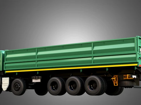 Mahindra Blazo X 48 Truck 3D Model