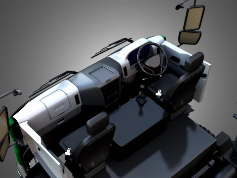 Mahindra Blazo X 48 Truck 3D Model