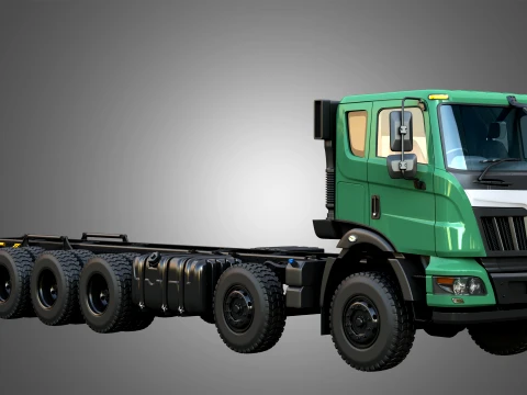 Mahindra Blazo X 49 Truck 3D Model