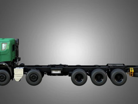 Mahindra Blazo X 49 Truck 3D Model