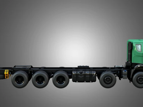 Mahindra Blazo X 49 Truck 3D Model