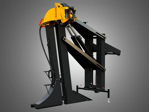 Tile Plow 712 - 7 Attachment 3D Model