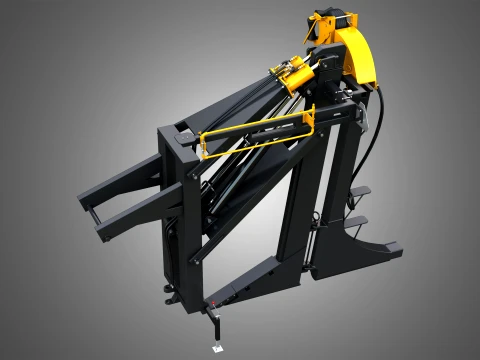 Tile Plow 712 - 7 Attachment 3D Model
