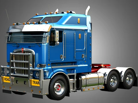 K200 Big Cab Truck 3D Model