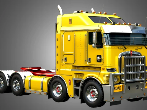 K200 Twin Steer - Big Cab Truck 3D Model