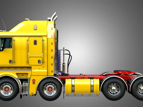 K200 Twin Steer - Big Cab Truck 3D Model
