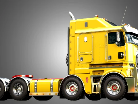 K200 Twin Steer - Big Cab Truck 3D Model