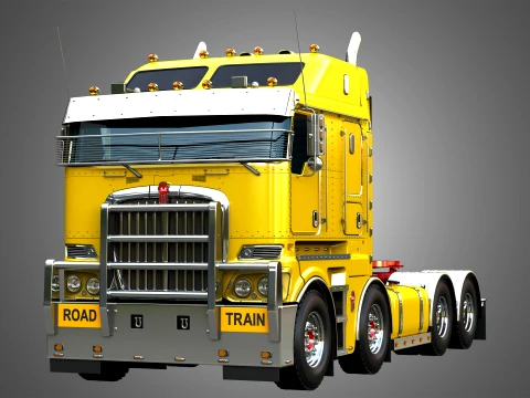 K200 Twin Steer - Big Cab Truck 3D Model