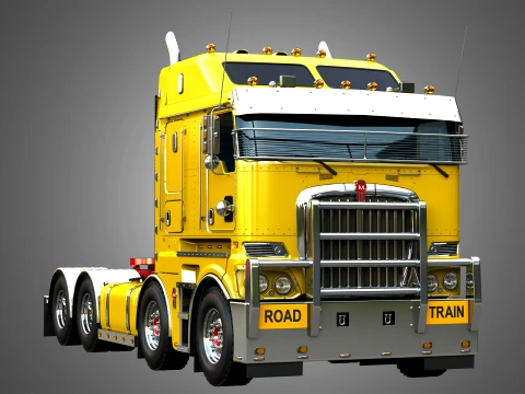 K200 Twin Steer - Big Cab Truck 3D Model