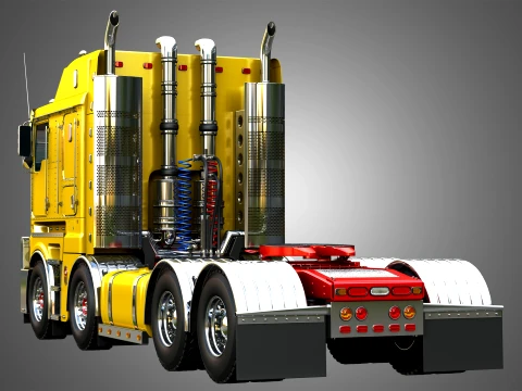 K200 Twin Steer - Big Cab Truck 3D Model