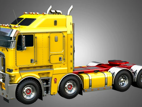 K200 Twin Steer - Big Cab Truck 3D Model